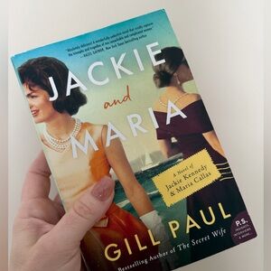 Jackie and Maria by Gill Paul — Vintage-Inspired Paperback Book